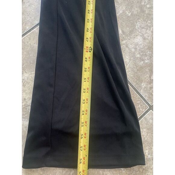 NWT $325 Jason Wu M Jersey Jumpsuit Chain Strap Black Edgy Modern Stretch - Picture 3 of 8